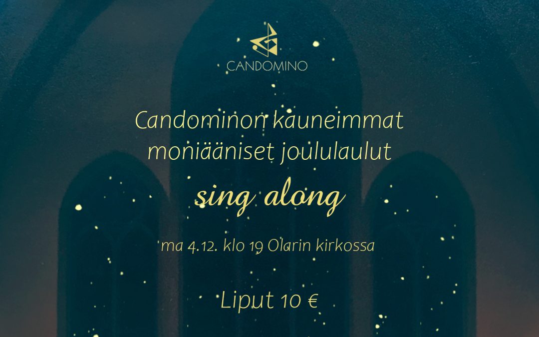 Candominon kauneimmat moniääniset joululaulut – sing along